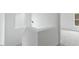 Hallway with neutral walls, modern lighting, and a cozy, bright atmosphere at 707 Obsidian Way, Durham, NC 27703