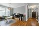 Bright and spacious playroom with hardwood floors and lots of natural light at 853 Rambling Oaks Ln, Holly Springs, NC 27540