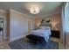 Bedroom with a plush bed, nightstands, a large rug, window and a view to other rooms at Lot 2 Northpointe Farms Trl, Efland, NC 27243