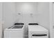 Laundry room equipped with side-by-side washer and dryer at 100 Ripple Way # 317, Clayton, NC 27520