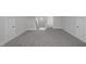 Finished basement with carpeted floors, recessed lighting, and ample space for recreation or storage at 106 S Harper Faith Way, Benson, NC 27504