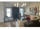 Comfortable living room with a fireplace, modern décor, stylish seating, and a welcoming atmosphere at 111 Artic Circle, Garner, NC 27529