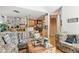Spacious living room showcasing open layout, hardwood floors and stairs nearby at 181 Fawn Hill Ct, Garner, NC 27529
