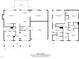 Detailed floor plan showcasing layout of the house, including room dimensions and estimated areas on both floors at 189 Grey Hawk Dr, Garner, NC 27529