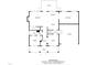 First floor plan showing living room, kitchen, office, porch, garage, and other rooms with dimensions and layout at 189 Grey Hawk Dr, Garner, NC 27529