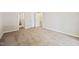Cozy bedroom offering neutral carpeting and convenient access to closets and bathroom at 3421 E Jameson Rd, Raleigh, NC 27604