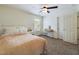 Bedroom with a twin bed, a vanity, and a window providing natural light at 3705 Andoversford Ct, Wake Forest, NC 27587