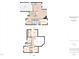 Detailed floor plan of the home's first and second floors at 3705 Andoversford Ct, Wake Forest, NC 27587