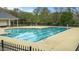 Sparkling community pool with lap lanes, offering a refreshing amenity for residents to enjoy at 3725 Song Sparrow Dr, Wake Forest, NC 27587