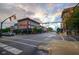 Intersection in downtown Smithfield, NC with red brick buildings. Retail and office space available at 384 Hopewell Branch Ct, Smithfield, NC 27577