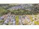 Breathtaking aerial view of the community showcasing the lush greenery and neighborhood layout at 507 Parkside Cir, Chapel Hill, NC 27516