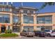 A commercial property with ample parking and visible signage for Dermatology and Hearing Center at 507 Parkside Cir, Chapel Hill, NC 27516