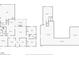 Detailed floor plan showcasing the layout of a two-story home at 615 Woodland Trl, Louisburg, NC 27549