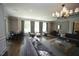 Relaxing lounge area with neutral color palette, comfortable couches and ample seating at 620 Wade Ave # 206, Raleigh, NC 27605