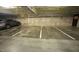 Image of designated parking spot inside parking garage of property at 620 Wade Ave # 206, Raleigh, NC 27605