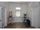 Large bonus room area featuring fresh paint, hardwood flooring and plenty of space for hobbies or exercise equipment at 10095 N Walnut St St, Middlesex, NC 27557