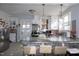 Bright kitchen featuring stainless appliances, breakfast bar, and ample cabinet space at 10095 N Walnut St St, Middlesex, NC 27557