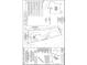 Detailed lot plan showing home placement, setbacks, easements, and street access on a corner lot at 196 Golfview Ave, Benson, NC 27504
