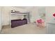 Cozy bedroom features bunk beds and a desk at 211 Richmond Run, Stem, NC 27581