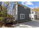 Two-story home featuring a deck, backyard and driveway at 2207 Otis St # A, Durham, NC 27707