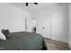 Bright bedroom with a neutral decor, and view of a doorway leading to another room at 304 Rivella Dr, Wake Forest, NC 27587