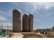 Community landmarks, including iconic silos, walkways, and nearby homes at 304 Rivella Dr, Wake Forest, NC 27587