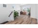 Upstairs landing featuring an office area with lots of natural light at 304 Rivella Dr, Wake Forest, NC 27587