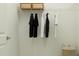 Walk-in closet with organized clothing racks and a basket for storage at 456 Barnes Landing Dr # 39, Four Oaks, NC 27524
