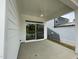 Covered patio with fan at 486 Traditions Grande Blvd # 28, Wake Forest, NC 27587