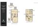 Floor plan for the Coleman Model featuring 3 bedrooms, 2.5 bathrooms and a 2 car garage at 6002 Shade Tree Ln, Durham, NC 27703