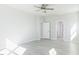Bright bedroom with luxury vinyl flooring and neutral paint at 68 Tee Time Ter, Benson, NC 27504
