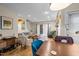 Bright and airy living room with hardwood floors and a modern staircase at 130 E Longview St # Apt K, Chapel Hill, NC 27516