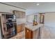Well-equipped kitchen featuring stainless steel appliances and a stylish center island at 1326 Stephens Dr, Roxboro, NC 27573
