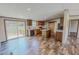 Warm and inviting kitchen featuring ample counter space and access to the deck at 1326 Stephens Dr, Roxboro, NC 27573