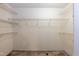 Spacious walk-in closet featuring metal shelving at 1508 Middle Ridge Dr, Willow Springs, NC 27592