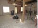 Large unfinished basement provides ample space for customization and storage at 1623 Rogers Pointe Ln, Creedmoor, NC 27522