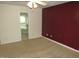 A sizable bedroom with an adjacent bathroom providing comfort and privacy at 1623 Rogers Pointe Ln, Creedmoor, NC 27522