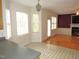Open concept living room with breakfast nook, offering flexible living and dining spaces at 1623 Rogers Pointe Ln, Creedmoor, NC 27522