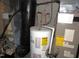 Mechanical closet featuring a newer water heater at 1623 Rogers Pointe Ln, Creedmoor, NC 27522