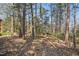 Wooded lot featuring mature trees surrounding the property at 167 Coachmans Cove Rd, Four Oaks, NC 27524