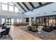 Large community center with stylish seating, high ceilings, and plenty of natural light at 2304 Beeblossom Pl, Fuquay Varina, NC 27526