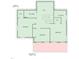 Floorplan of the third story showing the layout of the bedrooms at 30079 Britt, Chapel Hill, NC 27514