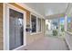 Inviting front porch with door and railing at 306 Perry St, Raleigh, NC 27608