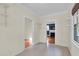 Versatile room featuring open doorways and built-in shelves at 306 Perry St, Raleigh, NC 27608
