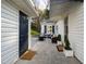 Private outdoor patio with comfortable furniture and cozy atmosphere at 508 Currituck Dr, Raleigh, NC 27609
