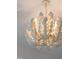 Close up of modern white decorative chandelier at 510 Glenwood Ave # 602, Raleigh, NC 27603