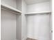 Walk-in closet with shelving and rod at 510 Glenwood Ave # 602, Raleigh, NC 27603