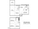 Floor plan showcasing layout and dimensions, including bedrooms, living spaces, and kitchen at 5401 Kaplan Dr, Raleigh, NC 27606