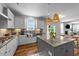 Lovely kitchen featuring granite countertops, stainless steel appliances, and natural light at 6 S Summerhill Rdg, Clayton, NC 27520