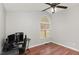 Bedroom with hardwood floors, vaulted ceilings, and natural light at 120 Renee Dr, Wilson's Mills, NC 27577